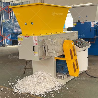Heavy Duty Single Shaft Shredder Plastic Lumps Buckets Pallets Shredding Machine for Sale