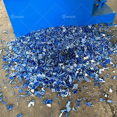 Heavy Duty Single Shaft Shredder Plastic Lumps Buckets Pallets Shredding Machine for Sale