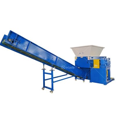 Heavy Duty Single Shaft Shredder Plastic Lumps Buckets Pallets Shredding Machine for Sale