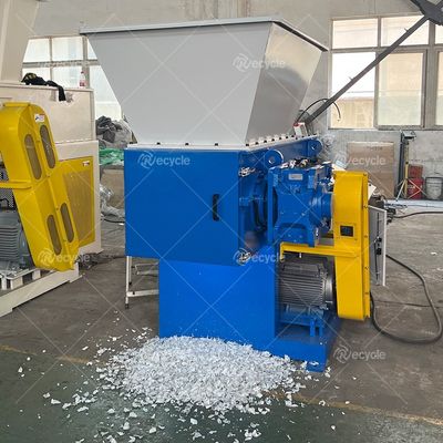 Heavy Duty Single Shaft Shredder Plastic Lumps Buckets Pallets Shredding Machine for Sale