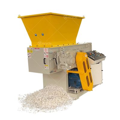Strong Single Shaft Shredder Plastic Lumps Pallets Shredder