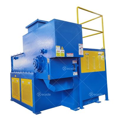 9CrSi Blades Material Double Shaft Shredder for Recycling Hard Drive and Waste Cable