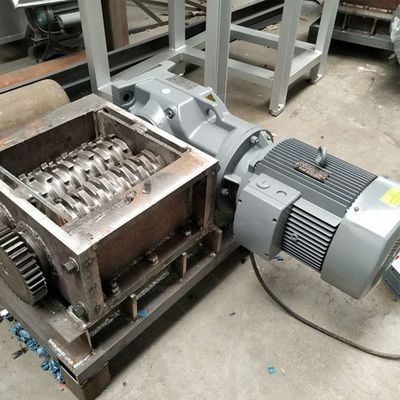 Mini Double Shaft Shredder Machine for Plastic PVC Shredding of Waste Cables and Wires