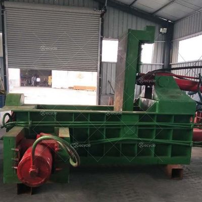 High Density Semi-Automatic Hydraulic Scrap Metal Baler for Car Scrap Compressing