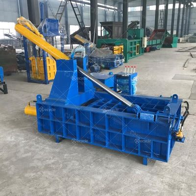 High Density Semi-Automatic Hydraulic Scrap Metal Baler for Car Scrap Compressing