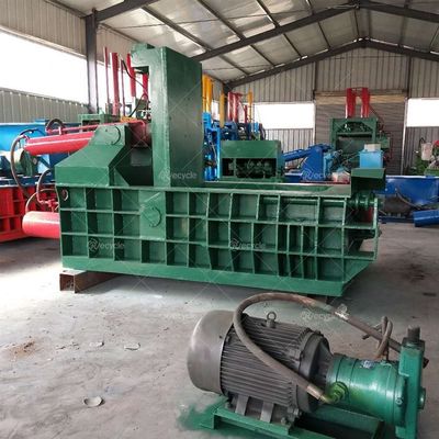 11000KG Horizontal Baling Press for Scrap Aluminum and Copper Environmental Solution