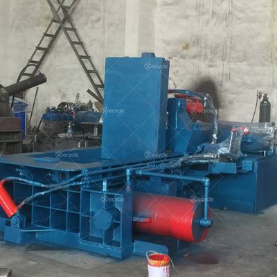 Scrap Steel Metal Compactor Baler Hydraulic Pressure Scrap Metal Press Baling Machine