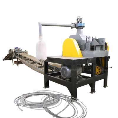 Aluminum Steel Cable Separator Machine for ACSR Wire Recycling Final Product Size 10mm