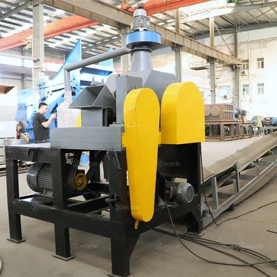 Aluminum Steel Cable Separator Machine for ACSR Wire Recycling Final Product Size 10mm