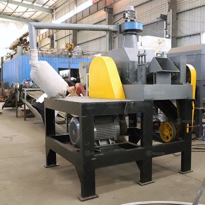 Aluminum Steel Cable Separator Machine for ACSR Wire Recycling Final Product Size 10mm