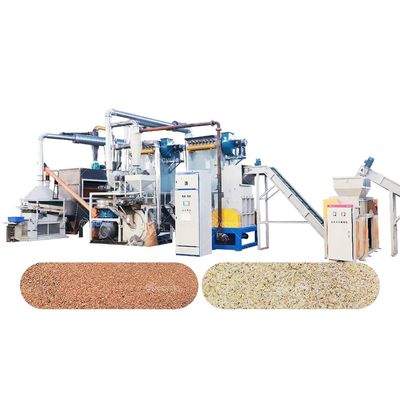 Scrap PCB Mother Board Gold Recovery E Waste Treatment Plant for Computer Motherboards