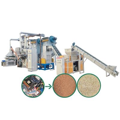 Circuit Board Scrap E Waste PCB Dissociation Metal Extraction Gold Recovery Recycling Equipment Plant