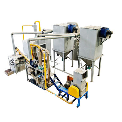 Customized E Waste Recycling Plant Machine for Scrap Metal PCB Motherboard Recovery