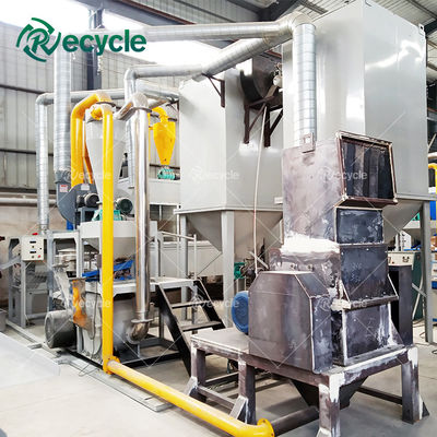 Customized E Waste Recycling Plant Machine for Scrap Metal PCB Motherboard Recovery
