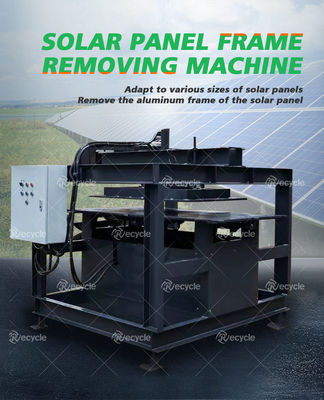 China's First and Only Factory PV Panels Dismantling Machine Solar Panel Recycling Equipment Aluminum Frame Removing System