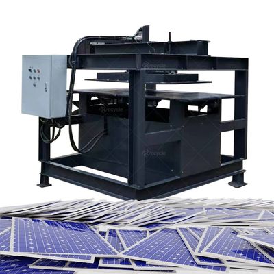 China's First and Only Factory PV Panels Dismantling Machine Solar Panel Recycling Equipment Aluminum Frame Removing System