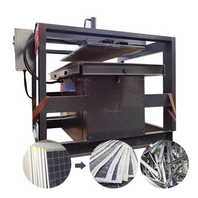 China's First and Only Factory PV Panels Dismantling Machine Solar Panel Recycling Equipment Aluminum Frame Removing System