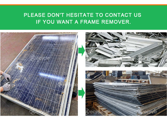 Boost Your Recycling Plant Efficiency with Advanced Aluminum Frame Dismantling Device
