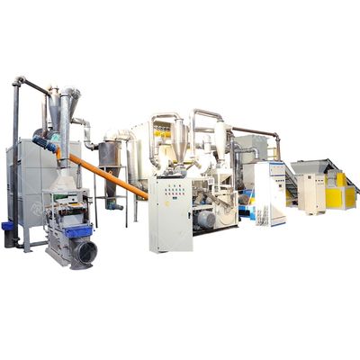 Single Bifacial Glass Panel Recycling Line with 20000 kg Weight and 500-1500 Kg/h Capacity