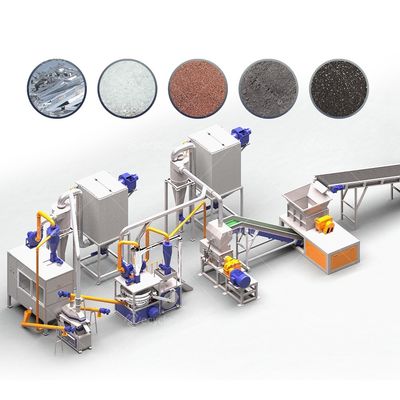 Popular in Europe Photovoltaic PV Panels Recycling Line Solar Modules Recycling Process Recycle Machine For Solar Panel