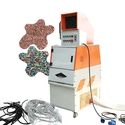 30-50kg/h Capacity Waste Aluminum and Copper Wire Granulator Recycling Machine for Communication Wires