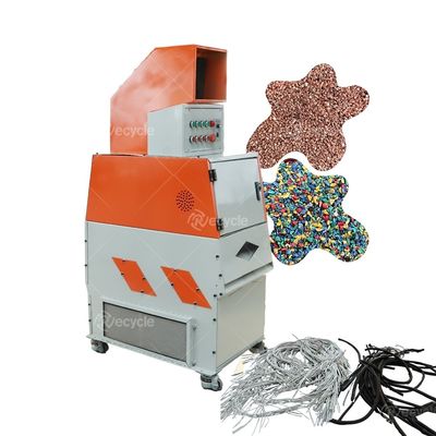 30-50kg/h Capacity Waste Aluminum and Copper Wire Granulator Recycling Machine for Communication Wires