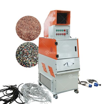 30-50kg/h Capacity Waste Aluminum and Copper Wire Granulator Recycling Machine for Communication Wires
