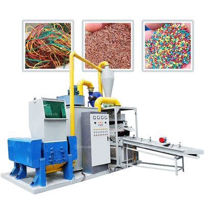 Copper Wire Separation Machine Cable Granulator Recycle Machine For Granule