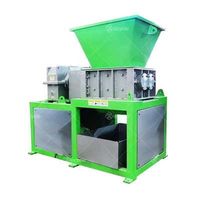 High Capacity Small Fabric Shredder for Fast and Precise Shredding of Fishing Nets