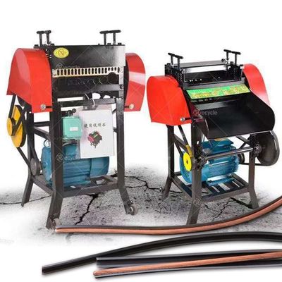 Stripping Wire Function Large Scrap Copper Cable Wire Peeling Machine with Online Support