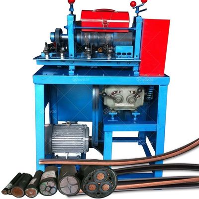 Stripping Wire Function Large Scrap Copper Cable Wire Peeling Machine with Online Support