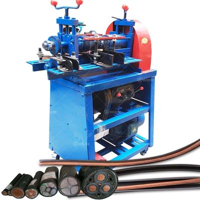 Stripping Wire Function Large Scrap Copper Cable Wire Peeling Machine with Online Support