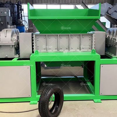 Double Shaft Shredding Machine Hard Drive/Glass /Cable/Plastic Shredder Machine For Recycling Business