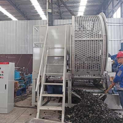 Design Scrap Tyre Recycling Plant Tire Rubber Granules Crusher Machine Automatic Tire Recycling Line