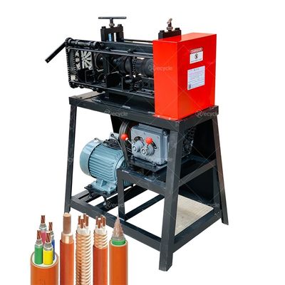 25kW Multifunctional Copper Wire Stripping Machine for Scrap Metal Recycle Automation