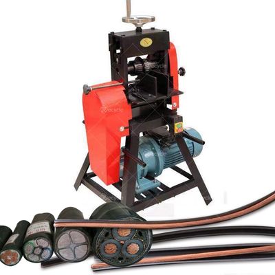 Advanced Cable Cutting And Peeling Machine for Copper Scrap Low Consumption 1.5kw