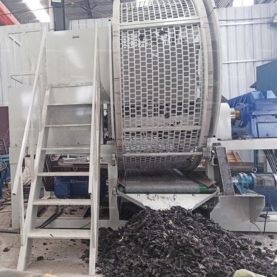 Tyre Rubber Shredder Steel Scrap Shredder Iron China Metal Shredding Machine