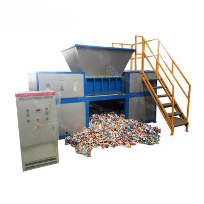 Double Shaft Shredder for Shredding ABS Plastic Scrap Steel Waste Products Efficiently