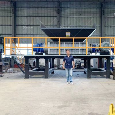 Metal Scrap Shredder Machine Double Shaft Shredder Machine For Iron And Steel