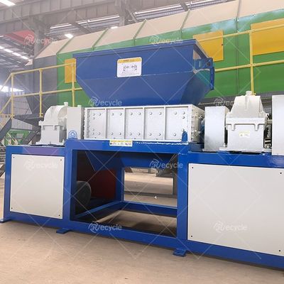 Two Shaft Shredder For Whole Car Metal Scrap Shredding Machine With Customized Voltage
