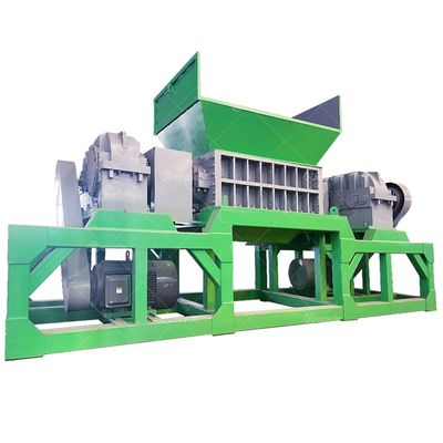 Double Shaft Shredder Chipper Shredder Machine Crushers Mill Tire Shredders
