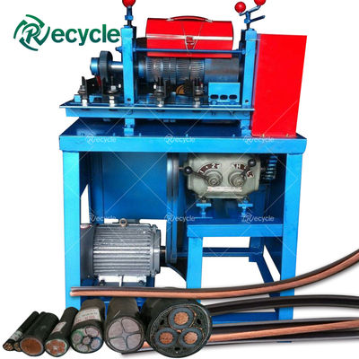 Electric Wire Cable Stripper Cutter Puller Recycling Machine for Recycling Used Wires