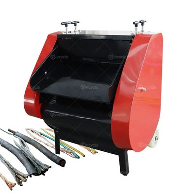 Environment Protection 90 kg Waste Electric Copper Wire Cable Recycling Stripping Cutting Drawing Machine