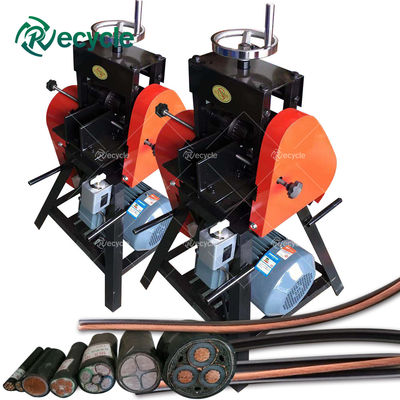 Environment Protection 90 kg Waste Electric Copper Wire Cable Recycling Stripping Cutting Drawing Machine