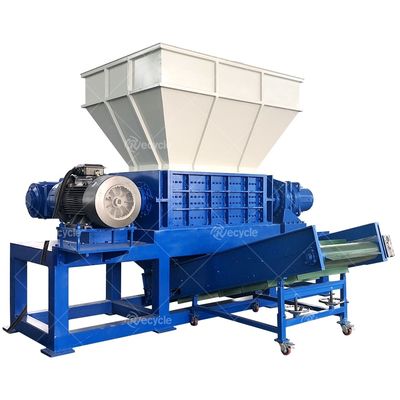 60T/H Max.Production Capacity Metal Scrap Shredder Machine Double Shaft for Recycling