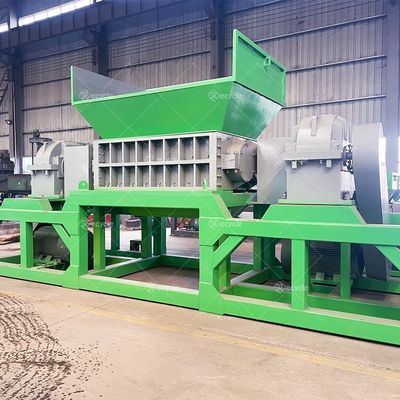 Portable Waste Plastic Recycling Shredder Machine Waste Wood Tires Shredder Machine For Scrap Recycling