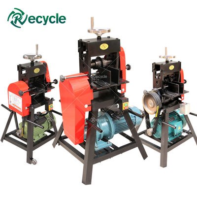 Customized Voltage Red Blue Copper Cable Stripper Wire Peeling Machine for Industrial