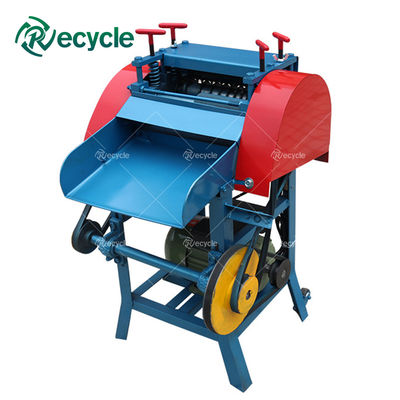 Customized Voltage Red Blue Copper Cable Stripper Wire Peeling Machine for Industrial