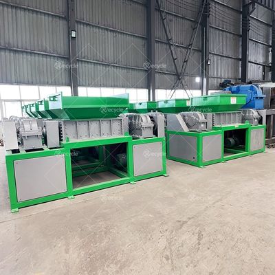 Full Automatic Tire Shredders Machine Meeting Car Shell Recycling Standards with Ease