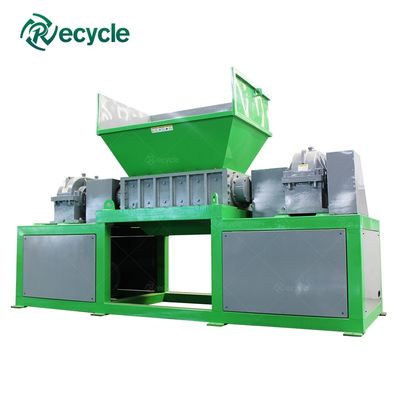 Retail Multi Functional Big Capacity Twin Shaft Metal Shredder Machine 3600x1500x2200mm